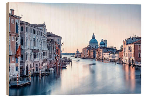 Print på træ Canal Grande