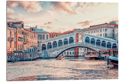 Quadro em plexi-alumínio Ponte Di Rialto