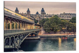 Cuadro de aluminio Bir-Hakeim - Métro Paris