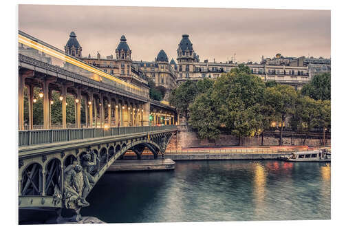 Foam board print Bir-Hakeim - Métro Paris