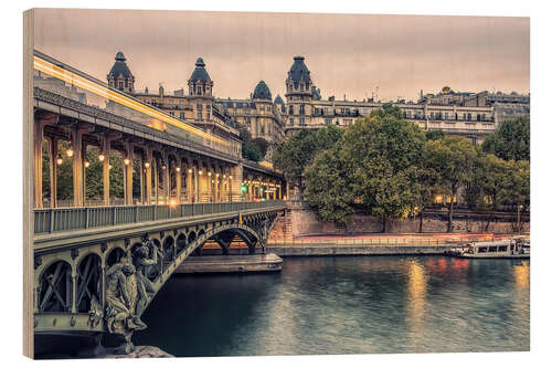 Holzbild Bir-Hakeim - Métro Paris