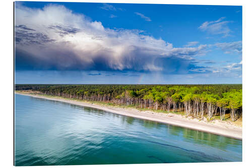 Gallery print The Baltic coast from above