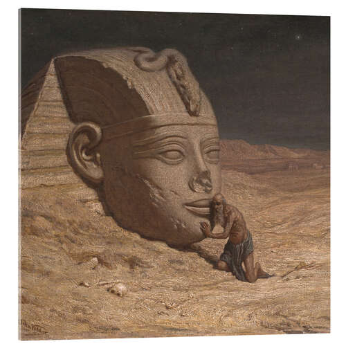 Akrylbillede The Questioner of the Sphinx