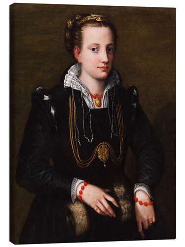 Canvas-taulu Minerva Anguissola, the artist's sister