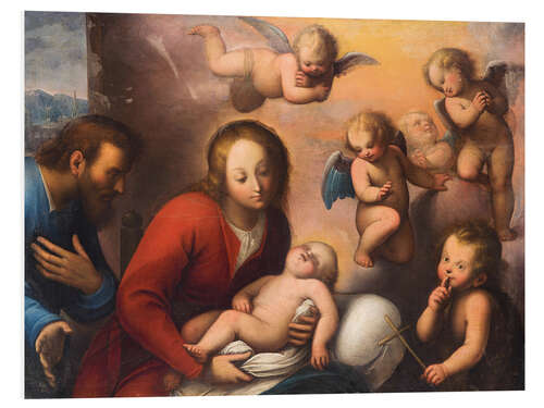 Foam board print The Nativity of Christ