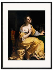 Gerahmter Kunstdruck Die büßende Magdalena