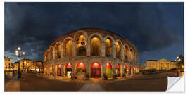 Selvklebende plakat Verona Arena