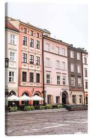 Canvas print Streets Of Wroclaw, Poland