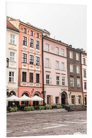 Foam board print Streets Of Wroclaw, Poland