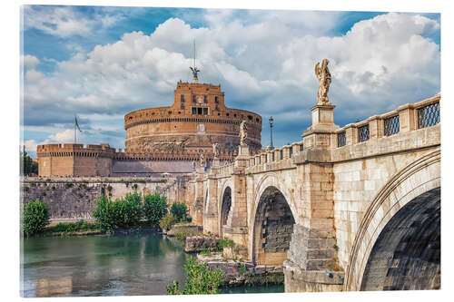 Acrylic print St. Angelo Bridge