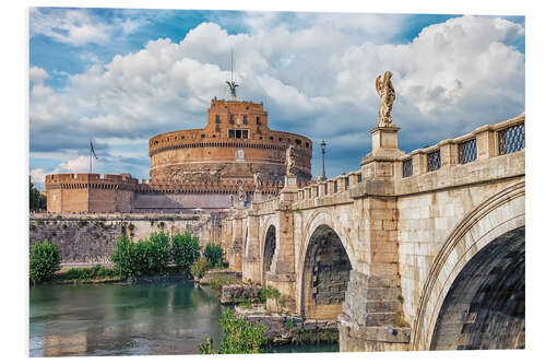 Foam board print St. Angelo Bridge