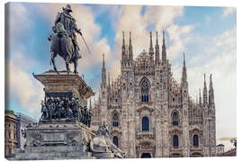 Leinwandbild Piazza del Duomo