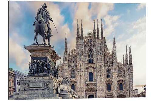 Tableau en plexi-alu Piazza del Duomo