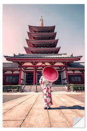 Wandsticker Senso-Ji