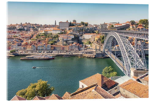 Stampa su vetro acrilico Oporto