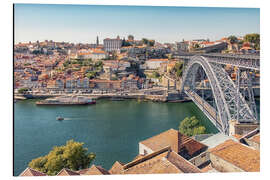 Aluminium print Oporto