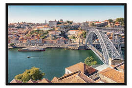 Gerahmter Kunstdruck Oporto