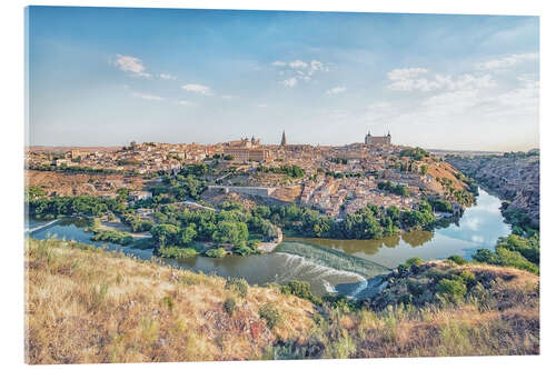 Acrylic print Toledo