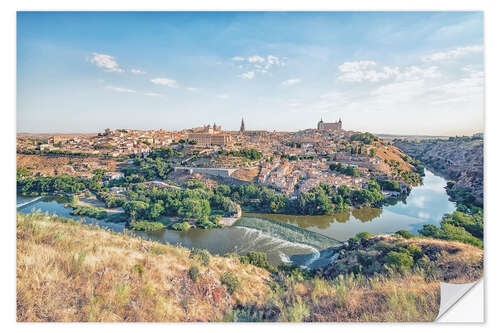 Selvklebende plakat Toledo