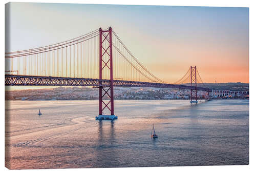 Canvas print Ponte 25 de Abril