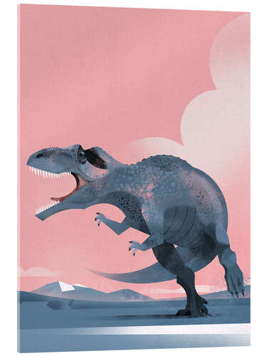 Acrylic print Gigantosaurus