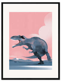 Framed art print Gigantosaurus