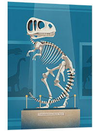 Foam board print Rex Skeleton 2