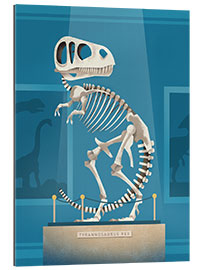 Quadro em plexi-alumínio Rex Skeleton 2