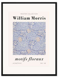 Gerahmter Kunstdruck Motifs Floraux - Acanthus