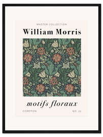 Gerahmter Kunstdruck Motifs Floraux - Compton