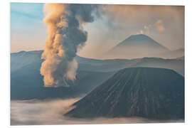 Foam board print Active Volcano