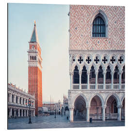 Magnettafel Am frühen Morgen in Venedig