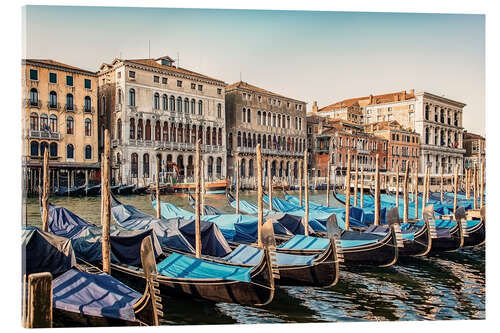 Acrylglasbild Venedig am Morgen