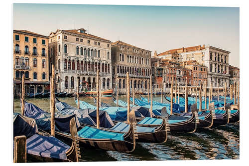 Foam board print Venice city in the morning