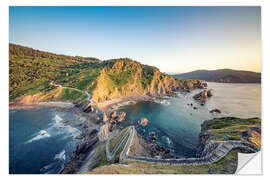 Selvklebende plakat Gaztelugatxe