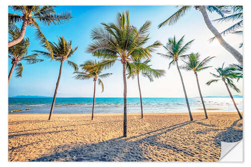 Selvklebende plakat Jomtien Beach