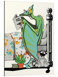 Magnettafel Pterodactylus im Bett