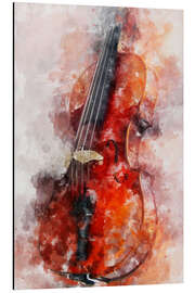 Alubild Violine