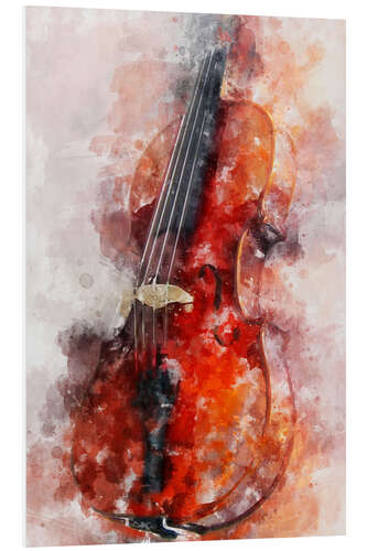 Stampa su PVC Violin