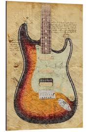 Aluminiumtavla Stratocaster