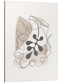 Magnettafel Abstrakter Farn