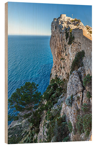 Obraz na drewnie Klippenküste in Cap Formentor, Mallorca