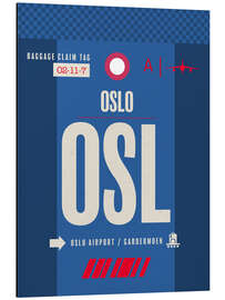 Aluminium print OSL Oslo