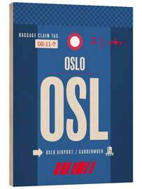 Obraz na drewnie OSL Oslo