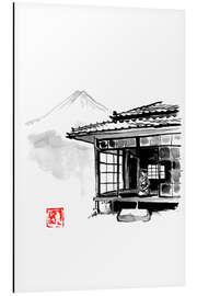 Magnettafel Leben auf dem fuji