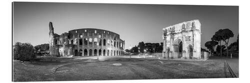 Cuadro de plexi-alu Colosseum and Arch of Constantine