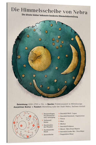 Gallery print Die Himmelsscheibe von Nebra