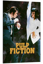 Aluminium print Pulp-Fiction - Dance