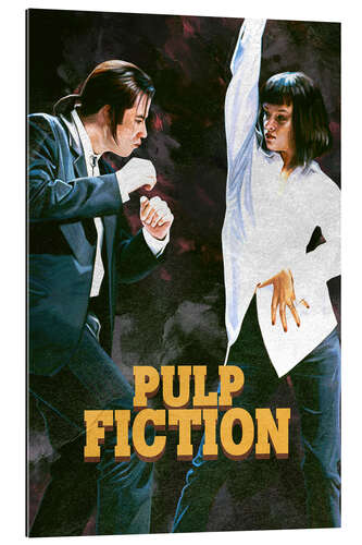 Quadro em plexi-alumínio Pulp-Fiction - Dance