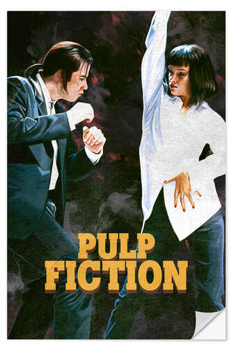 Wall sticker Pulp-Fiction - Dance